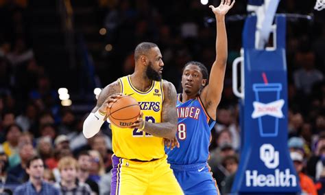 lakers vs thunder prediction|Lakers vs. Thunder: Prediction, point spread, odds, best bet.